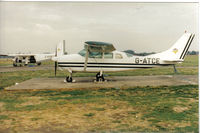 G-ATCE @ EGTC - Taken at an early Cranfield PFA Rally (scanned print)