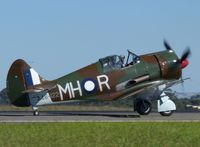 VH-MHR @ YMAV - The CAC CA12 Boomerang of Temora Air Museum appearing at the Avalon Air Show 2011 - by red750