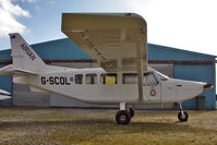 G-SCOL @ EGNU - 2006 Gippsland Aeronautics Pty Ltd GIPPSLAND GA-8, c/n: GA8-05-088 at Full Sutton - by Terry Fletcher