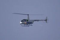 N611TV - News helicopter hovering over Cowboys Stadium before Super Bowl XLV - by Zane Adams