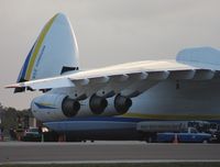 UR-82060 @ MLB - AN-225 at Melbourne, sorry for it being backlit, but this was the only place you could actually get it without obstruction and the sun was about to set.  I had to take this from across the ramp at a warehouse.  It is amazing that this huge beast could be  - by Florida Metal