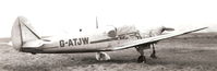 G-ATJW @ EGKR - This tired looking Nord was seen at Redhill in the 1960's. - by Lee Mullins