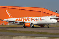 G-EZTS @ EGGW - Easyjet 2010 Airbus A320-214, c/n: 4196 infront of home base at Luton - by Terry Fletcher