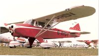 G-ARDV @ EGTC - Tri-Pacer G-ARDV seen at a 1980's PFA Rally at Cranfield, when owned by Bryan Hillman, - by G-ANWX