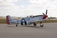 N10601 @ FMY - P-51D after landing at Page Field Aviation Day, Fort Myers - by Mauricio Morro