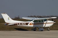 LX-AIX @ EDRZ - LX-AIX_  Reims-Cessna F182Q Skylane - by Jerzy Maciaszek