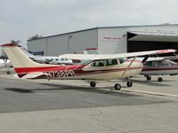 N738PR @ POC - Parked in Howard Aviation parking area - by Helicopterfriend