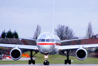 N190AA @ EGCC - American Airlines - by Chris Hall