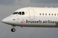 OO-DWC @ EGCC - Brussels Airlines - by Chris Hall