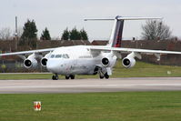 OO-DWC @ EGCC - Brussels Airlines - by Chris Hall