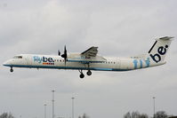 G-JECG @ EGCC - flybe - by Chris Hall
