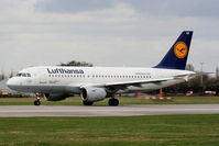 D-AILC @ EGCC - Lufthansa - by Chris Hall