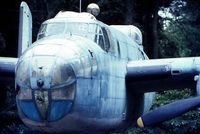 41-30792 @ 0000 - North American B-25D Mitchell.FR193 RAF.320 Dutch squadron.Used as an instuctional airframe by te Dutch.Preserved Oorlogs en Verzetsmuseum Overloon Netherlands.Dubious colors 2 6.Late 1960's. - by Robert Roggeman