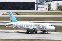 N927FR @ KFLL - Airbus A319 - by Mark Pasqualino