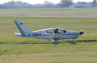 G-SBKR @ EGSH - About to depart. - by Graham Reeve