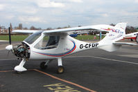 G-CFDP @ EGCB - 2008 P And M Aviation Ltd FLIGHT DESIGN CTSW, c/n: 8367 - by Terry Fletcher