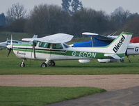 G-ECON @ EGLM - Diesel powered Cessna 172M Centurion at White Waltham. Powered by a Thielert TAE-125-01 diesel motor. - by moxy