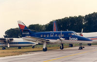 PH-KJG @ EHEH - Base Airlines , August 1996 - by Henk Geerlings