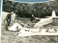 G-AJUM - 1959 G-AJUM crashed in orchard near Yeovil. Both killed. - by W H Rendell