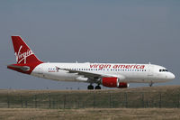 N624VA @ DFW - Virgin A-320 at DFW Airport - by Zane Adams
