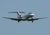 N427CS @ SHV - Landing on Rwy 14 at Shreveport Regional. - by paulp