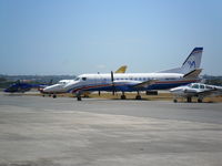 N875PC @ MDJB - Aerolineas MAS new SAAB340B @ MDJB - by Alberto Melendez