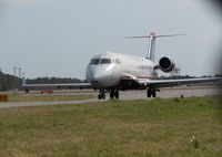 N462AW @ ILM - taxi to RWY 24 - by Mlands87