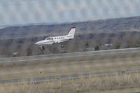 N5690C @ BIL - Cessna 414 @ BIL - by Daniel Ihde