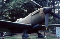 PL965 @ 0000 - Supermarine Spitfire XI.Dubious Dutch markings 3W.Oorlogs en Verzetsmuseum Overloon.Netherlands.Late 1960's.Back in flying condition as G-MKXI. - by Robert Roggeman