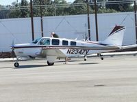 N2347V @ POC - Parked at Howard Aviation - by Helicopterfriend