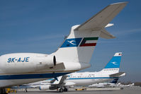 9K-AJE @ LOWW - Kuwait Gulfstream 5 - by Dietmar Schreiber - VAP