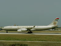 A6-EHB @ LMML - A330 A6-EMB Etihad - by raymond