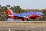 N790SW @ ORF - Southwest Airlines N790SW (FLT SWA11) from Orlando Int'l (KMCO) landing RWY 23. - by Dean Heald