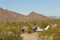 N2637V - Crashed near Gila Bend, AZ - 06APR2011 - by unknown