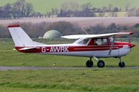G-AWRK @ EGKA - R/Cessna F.150J [0410] Shoreham~G 10/04/2007 - by Ray Barber