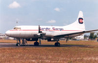 N583HG @ OPF - CV580 , ex CanAir Cargo - by Henk Geerlings