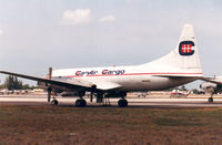 N583HG @ OPF - CV580 , ex CanAir Cargo - by Henk Geerlings