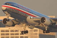 N320AA @ KLAX - American Airlines Boeing 767-223 Flagship Independence, AAL180 departing RWY 25R enroute to KJFK. - by Mark Kalfas