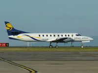 VH-UUB @ YMEN - Fairchild Metroliner Uniform Uniform Bravo taxiing out at Essendon - by red750