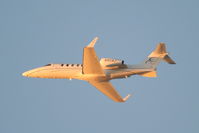 N411AJ @ KLAX - Learjet 45, departing RWY 25L KLAX enroute to KSDL. - by Mark Kalfas