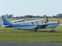 VH-CLF @ YKTN - Cherokee Six Charlie Lima Foxtrot at Kyneton Airfield - by red750