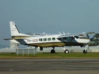 VH-UCR @ YMEN - Grand Caravan Uniform Charlie Romeo taxiing for take-off at Essendon