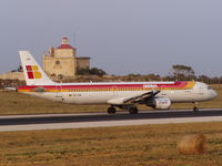 EC-IJN @ LMML - A321 EC-IJN Iberia - by raymond