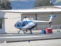 N535WK @ SEE - Parked at helipad for San Diego SO - by Helicopterfriend