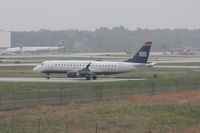 N104HQ @ KCLT - Cloud cover was less than 1000 AGL - by J.B. Barbour