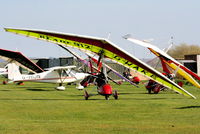 G-WAKE @ X4SO - at Ince Blundell microlight field - by Chris Hall