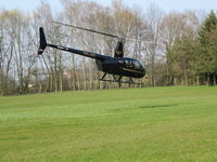 OO-JVC @ EBZZ - The OO-JVC departure from a private helispot. - by Christine