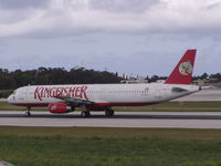 VT-KFS @ LMML - A321 VT-KFS Kingfisher Airlines - by raymond