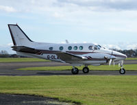 G-DLAL @ EGTC - Taxies back to the hangar after engine runs.