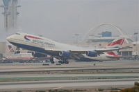G-CIVN @ KLAX - British Airways Boeing 747-436, BAW278 departing RWY 25R KLAX enroute to EGLL. - by Mark Kalfas